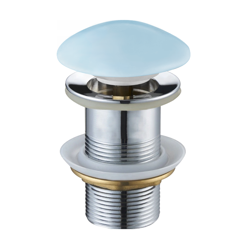 Mexen щепка клик-клак кръгъл, син керамичен мат - 79910-49