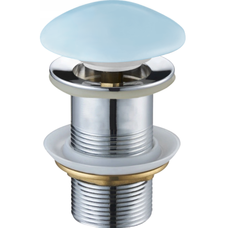 Mexen щепка клик-клак кръгъл, син керамичен мат - 79910-49