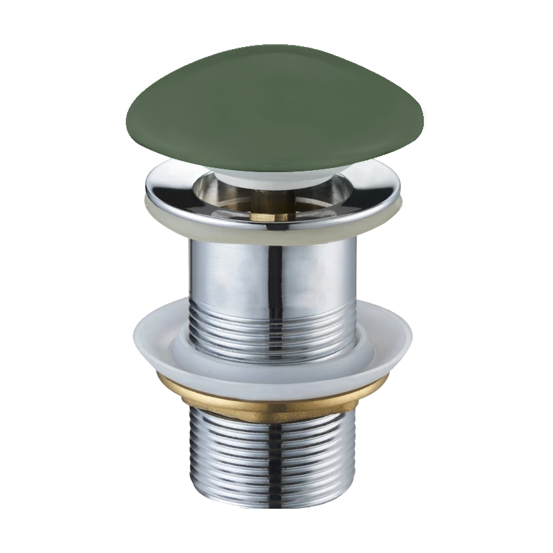 Mexen щепсел щрак-ин кръгъл, керамичен мат каки - 79910-43