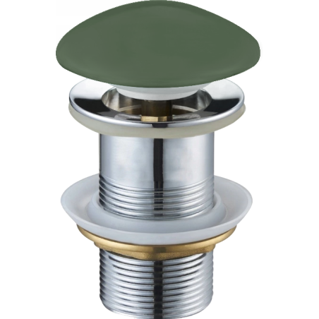 Mexen щепсел щрак-ин кръгъл, керамичен мат каки - 79910-43