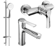Mexen Sabre DB74 комплект за душ, хром - 72104DB74-00