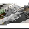 Мексен Карлос мивка от гранит 1,5-коморна с кухненска батерия Карла, черен на разпуквания - 6518-76-670700-00