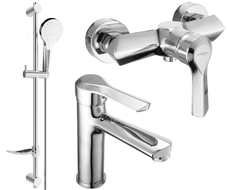 Mexen Sabre DF05 комплект за душ, хром - 72104DF05-00