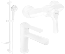 Mexen Sabre DF05 комплект душ, бял - 72104DF05-20