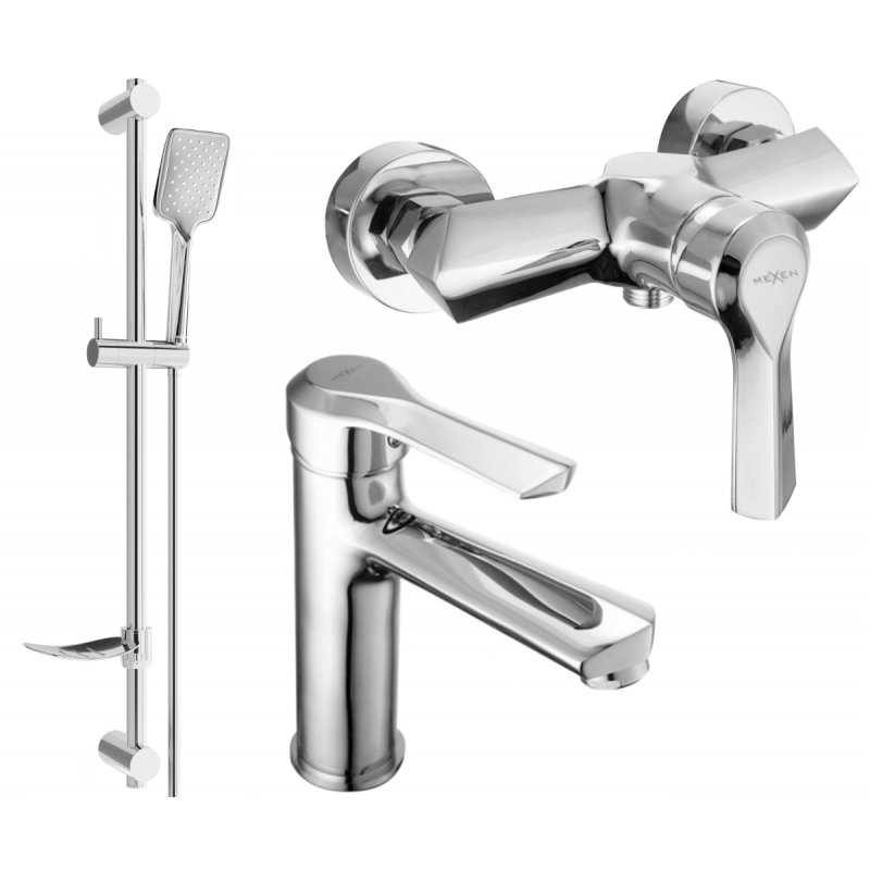 Mexen Sabre DF62 комплект за душ, хром - 72104DF62-00