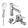 Mexen Sabre R05 комплект за вана, хром - 72103R05-00