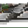 Mexen Mario гранитна мивка с 2 камери и кухненски смесител Aster, бял - 6504-20-73450-07