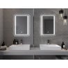 Осветено огледало за баня Mexen Zusa 50 x 70 cm, LED 6000K, антиконденз - 9808-050-070-611-00