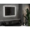 Mexen Zusa осветено огледало за баня 80 x 60 см, LED 6000K, анти-пара - 9808-080-060-611-00