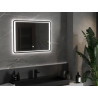 Mexen Zusa подсветено огледало за баня 80 x 60 см, LED 6000K, анти-пара - 9808-080-060-611-00