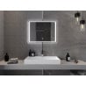Mexen Zusa осветено огледало за баня 80 x 60 см, LED 6000K, анти-пара - 9808-080-060-611-00