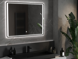 Mexen Zusa осветено огледало за баня 120 x 80 cm, LED 6000K, против мъгла - 9808-120-080-611-00