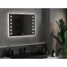 Mexen Ner осветено огледало за баня 80 x 60 см, LED 6000K, против мъгла - 9809-080-060-611-00