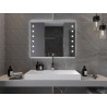 Mexen Ner със светлина огледало за баня 100 x 80 см, LED 6000K, анти-пара