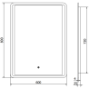 Mexen Zusa огледало за баня с подсветка 60 x 80 см, LED 6000K, против замъгляване - 9808-060-080-611-00