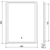Осветено огледало Mexen Zusa за баня 60 x 80 см, LED 6000K, антипара - 9808-060-080-611-00