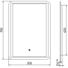 Осветено огледало за баня Mexen Zusa 50 x 70 cm, LED 6000K, антиконденз - 9808-050-070-611-00