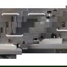 Mexen Nida огледало за баня с LED осветление 60 x 80 см, 6000K, анти-фог - 9806-060-080-611-00