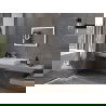 Mexen Onyx осветено огледало за баня с козметично огледало 80 x 60 см, LED 6000K, анти-пара - 9813-080-060-611-00