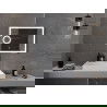 Mexen Onyx осветено огледало за баня с козметично огледало 80 x 60 см, LED 6000K, анти-пара - 9813-080-060-611-00