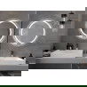 Mexen Rose огледало за баня с осветление, кръгло 70 см, LED 6000K, антипара - 9810-070-070-611-00