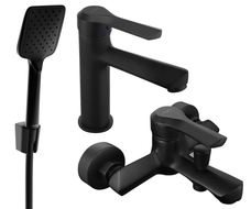 Mexen Sabre Комплект за баня R62, черен - 72103R62-70