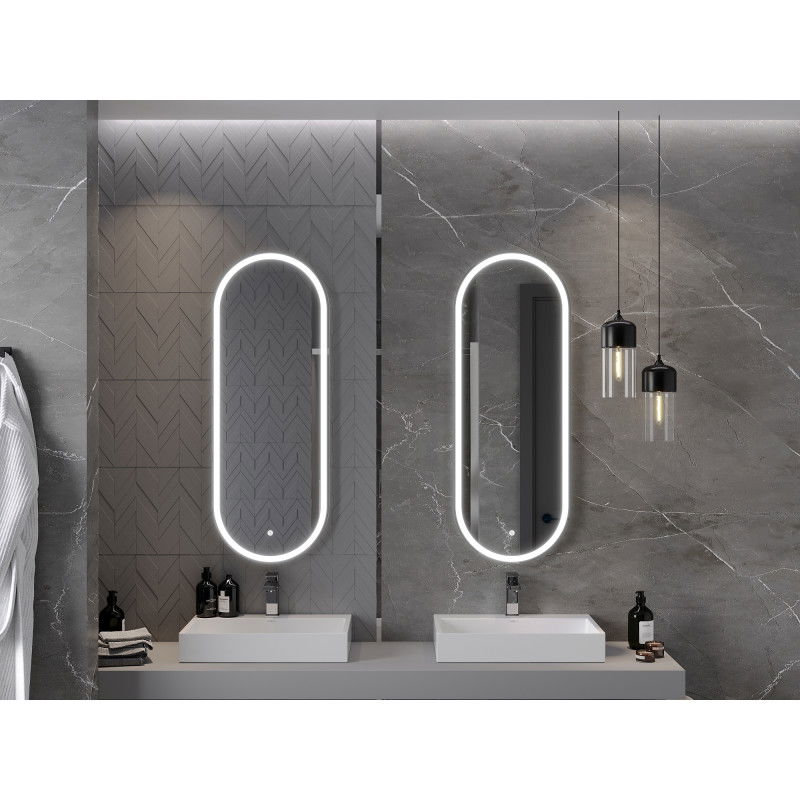 Mexen Bono баня огледало с подсветка 45 x 120 см, LED 6000K, анти-пара - 9816-045-120-611-00