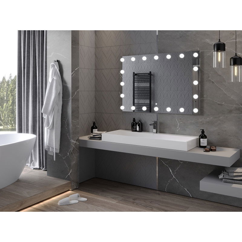 Mexen Dona осветено банно огледало 120 x 80 см, LED 6000K, анти-пара - 9818-120-080-611-00