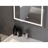 Mexen Miko осветено огледало за баня 50 x 70 см, LED 6000K, антипара - 9819-050-070-611-00