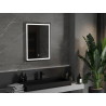 Mexen Miko осветено огледало за баня 60 x 80 см, LED 6000K, антипара - 9819-060-080-611-00