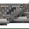 Mexen Miko огледало за баня с подсветка 60 x 80 cm, LED 6000K, антиобезпрашаване - 9819-060-080-611-00