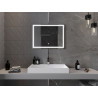 Mexen Miko осветено огледало за баня 80 x 60 см, LED 6000K, антипара - 9819-080-060-611-00