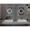 Mexen Koga осветено огледало за баня 50 x 70 см, LED 6000K, анти-мъгла - 9821-050-070-611-00