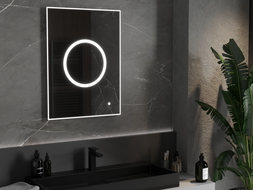 Люстра Mexen Koga за баня с подсветка 60 x 80 см, LED 6000K, антипара - 9821-060-080-611-00