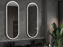 Mexen Bono огледало за баня с LED осветление 55 x 155 см, 6000K, противобаня - 9816-055-155-611-00