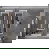 Mexen Coro осветено огледало за баня 50 x 150 см, LED 6000K, антифог, черна рамка - 9817-050-150-611-70