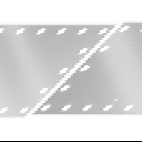 Mexen Dona огледало за баня с осветление 100 x 80 см, LED 6000K, против пара - 9818-100-080-611-00