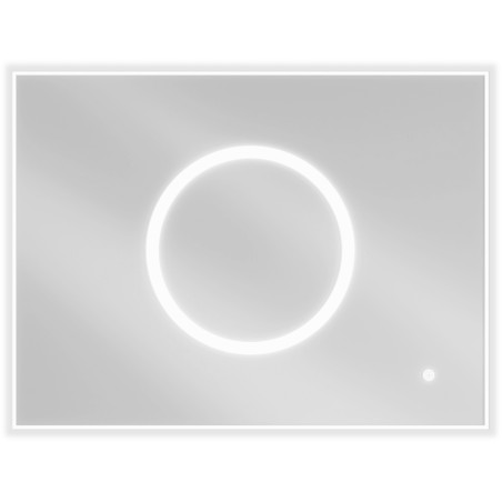 Mexen Koga огледало за баня с подсветка 80 x 60 см, LED 6000K, антипара - 9821-080-060-611-00