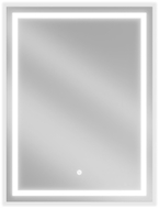 Mexen Miko осветено огледало за баня 60 x 80 см, LED 6000K, антипара - 9819-060-080-611-00