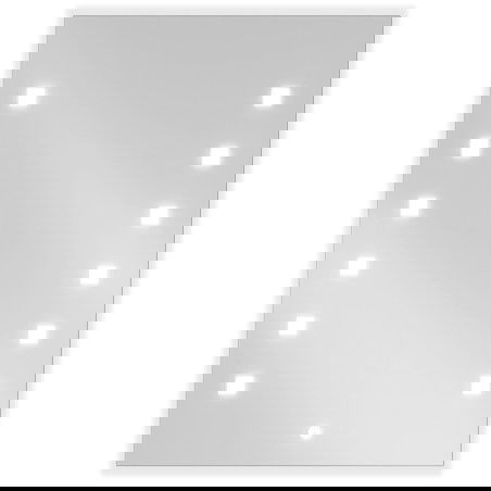 Mexen Ner огледало за баня с LED осветление 50 x 70 см, LED 6000K, противопарно - 9809-050-070-611-00