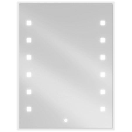 Mexen Ner осветено баняно огледало 60 x 80 см, LED 6000K, анти-пара - 9809-060-080-611-00
