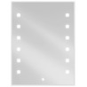 Mexen Ner осветено баняно огледало 60 x 80 см, LED 6000K, анти-пара - 9809-060-080-611-00