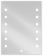Mexen Ner осветено огледало за баня 60 x 80 см, LED 6000K, анти-конденз - 9809-060-080-611-00