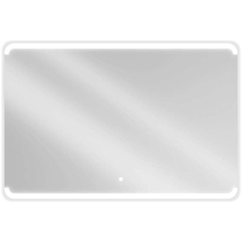Mexen Nida осветено огледало за баня 120 x 80 см, LED 6000K, анти мъгла - 9806-120-080-611-00