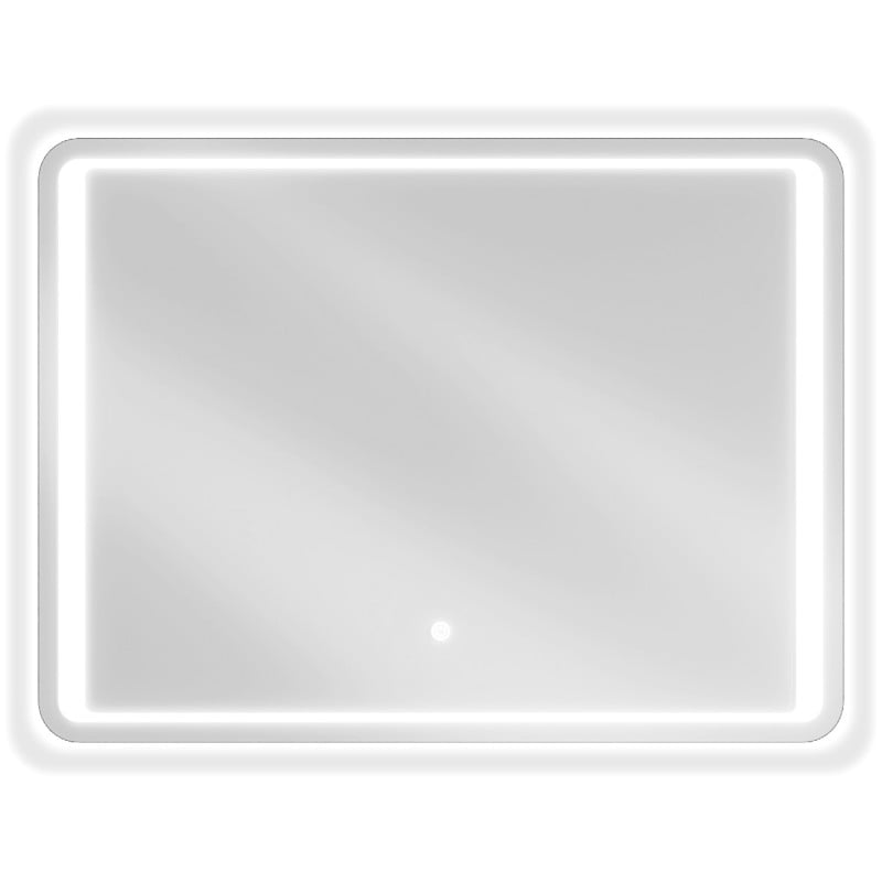 Mexen Zusa осветено огледало за баня 80 x 60 см, LED 6000K, анти-пара - 9808-080-060-611-00
