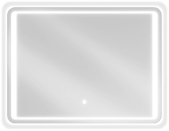 Mexen Zusa подсветено огледало за баня 80 x 60 см, LED 6000K, анти-пара - 9808-080-060-611-00