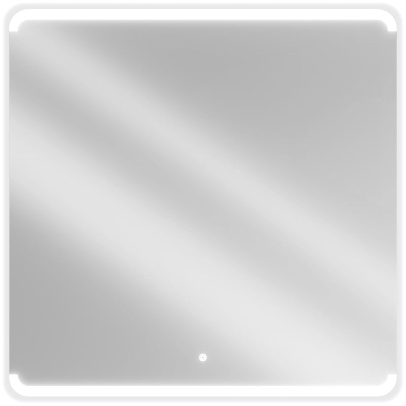 Mexen Nida осветено огледало за баня 100 x 100 см, LED 6000K, антипара - 9806-100-100-611-00