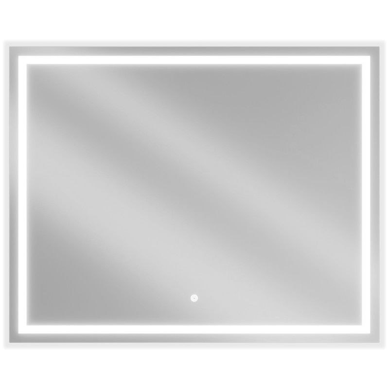 Mexen Miko огледало за баня с LED осветление 100 x 80 см, LED 6000K, против запотяване - 9819-100-080-611-00