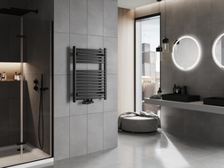 Mexen Hades радиатор за баня 800 x 600 mm, 452 W, черен - W104-0800-600-00-70