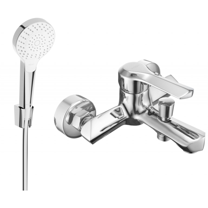 Mexen Sabre R05 батерия за вана с душ комплект, хром - 7213R05-00